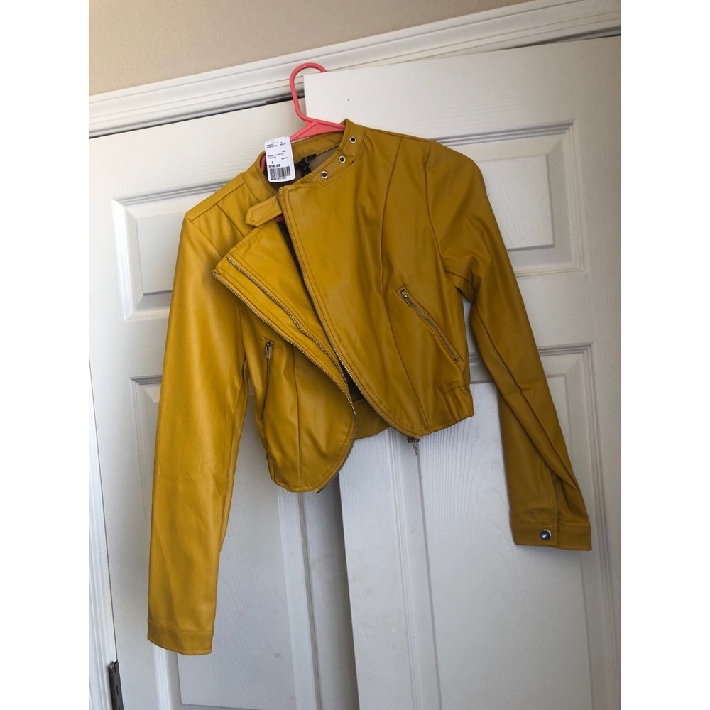 Forever 21 Mustard Half Jacket